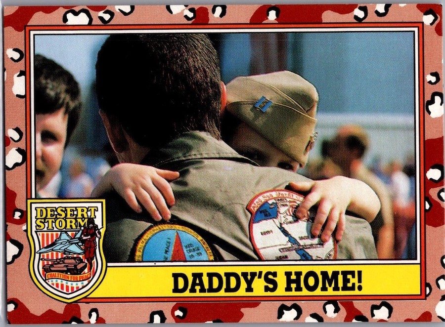 Trading Cards With Lives-family propaganda