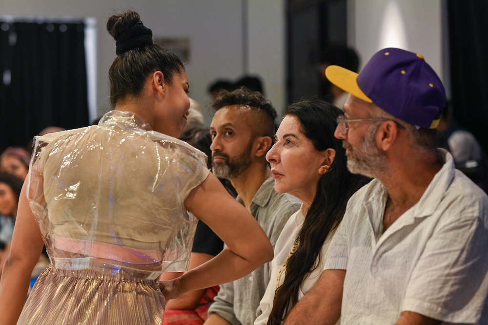 The mutable object-Mandeep Raikh with Marina Abramovich