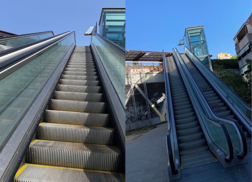 A partir de Lygia Clark-Escaleras_Mecanicas, foto de Julia Coelho