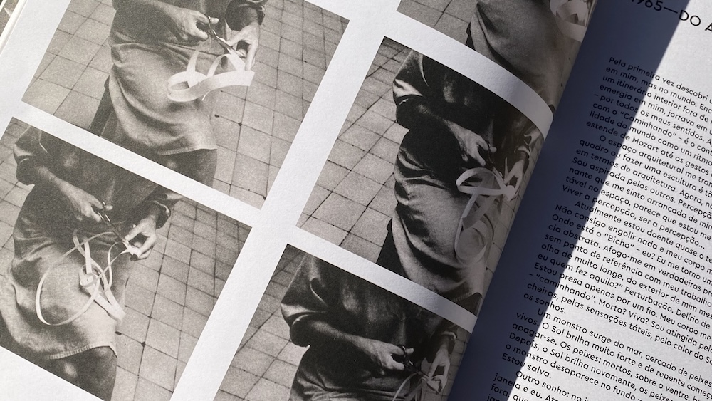 A partir de Lygia Clark, Clark, Caminhando 1963