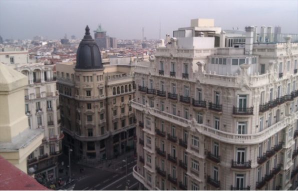 Vista desde el Hotel Praktik Metropol Madrid