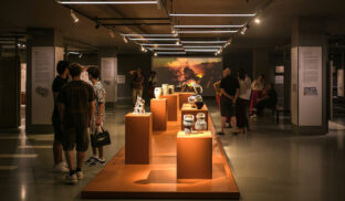 BCK, bienal de cerámica contemporánea, vista de la expo central