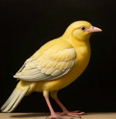 Pájaro amarillo